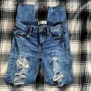 Womens Low rise skinny jeans